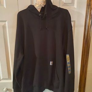 Carhartt Men's Midweight Hooded Logo Sweatshirt NWT
